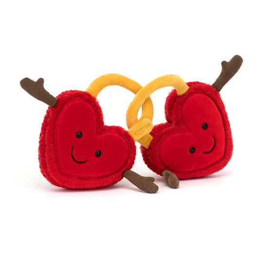 Peluche Amuseables Val & Tina Love Locks les Cadenas Jellycat