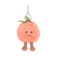 Amuseables Amuseables Peach Bag Charm Jellycat