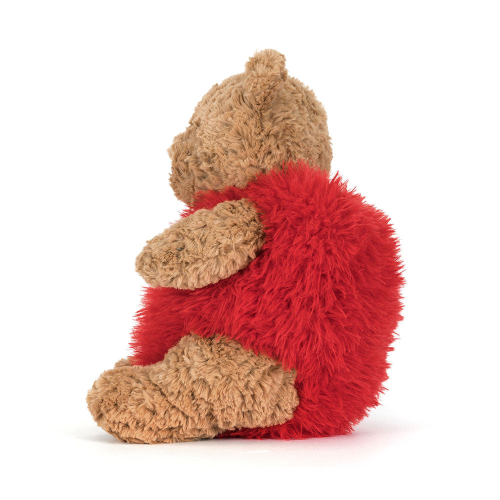 Peluche Bartholomew Bear Heartthrob l'ourson Cœur Jellycat