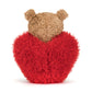 Peluche Bartholomew Bear Heartthrob l'ourson Cœur Jellycat