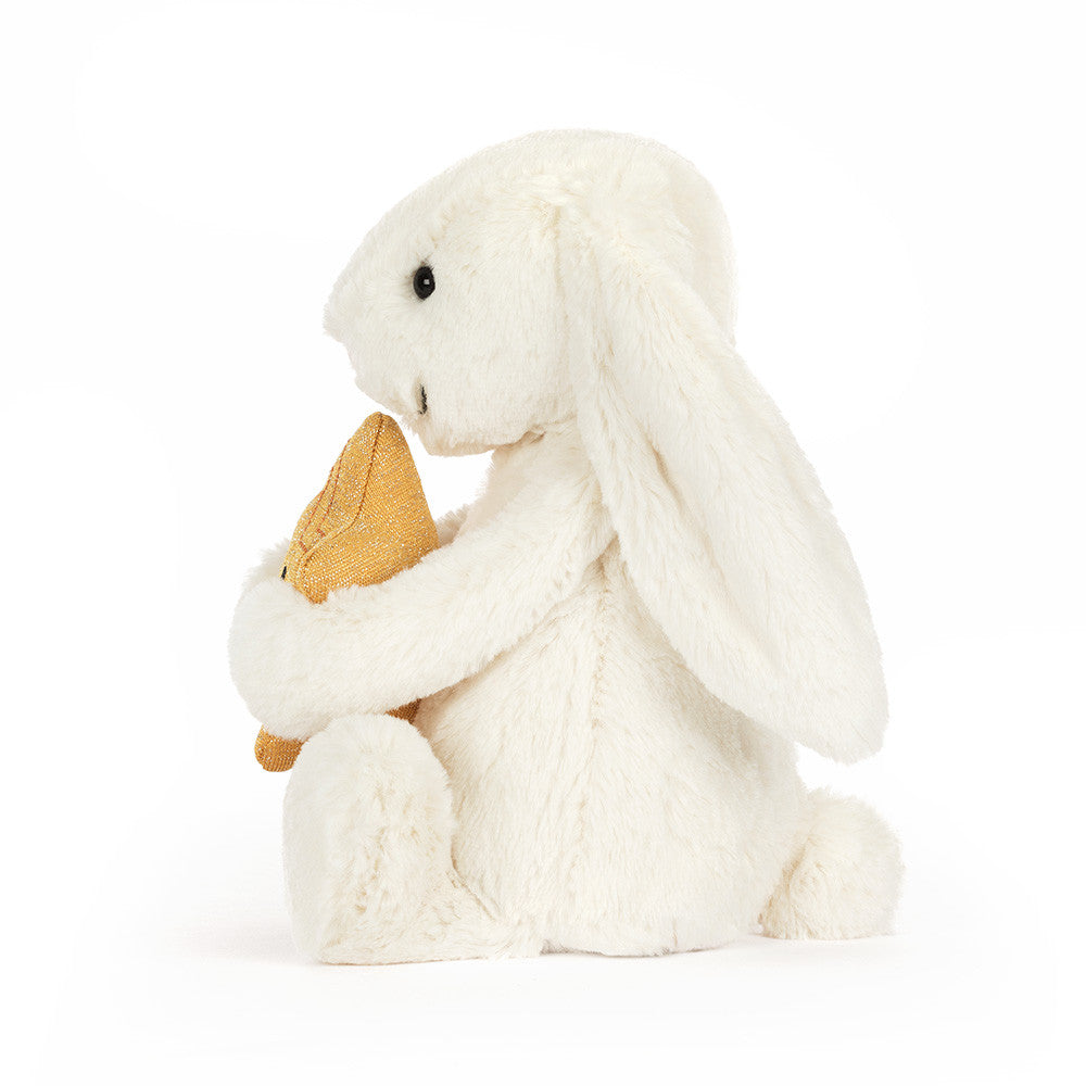 Peluche Cream Bunny with Star Jellycat