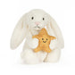 Peluche Cream Bunny with Star Jellycat
