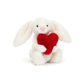 Peluche Bashful Red Love Heart Bunny Little Jellycat