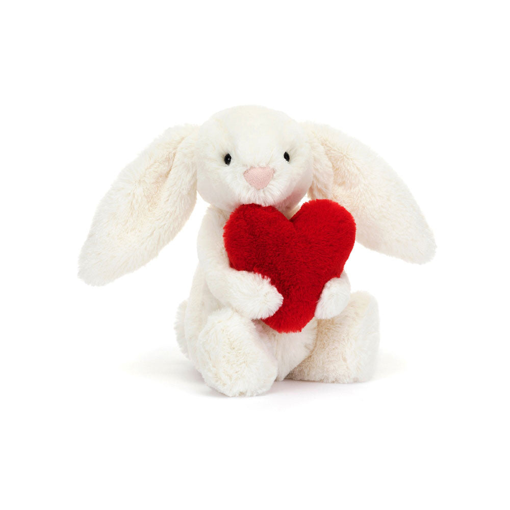 Peluche Bashful Red Love Heart Bunny Little Jellycat