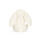 Peluche Cream Bunny with Rose Jellycat