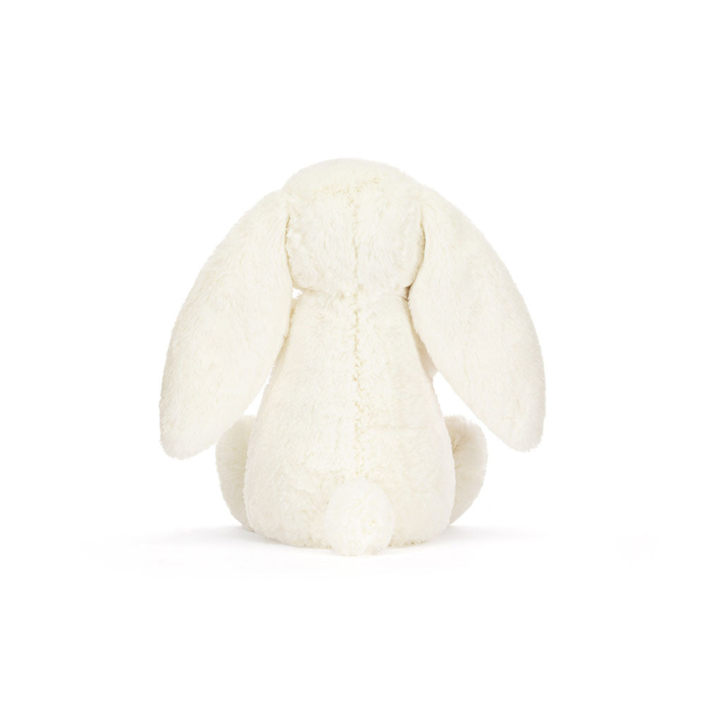 Peluche Cream Bunny with Rose Jellycat