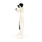 Doudou Bashful Black & Cream Puppy Comforter Jellycat