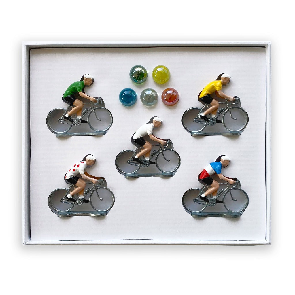 Coffret 5 cyclistes