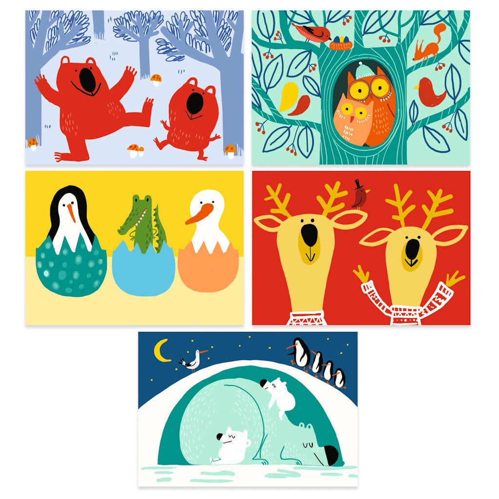 Cartes à Gratter Animaux à Découvrir