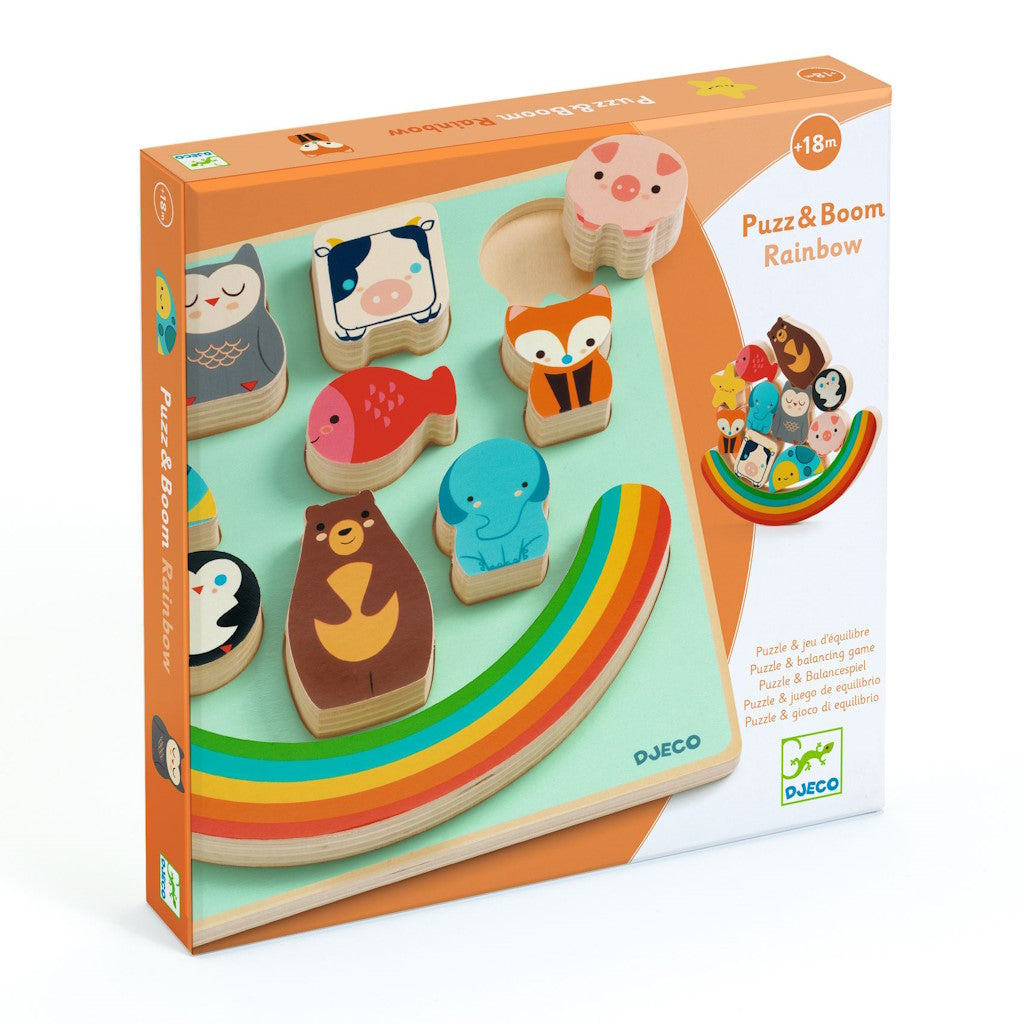 Puzzle Puzz & Boom Rainbow Djeco