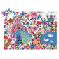 Puzzle 36 pièces La princesse et son paon