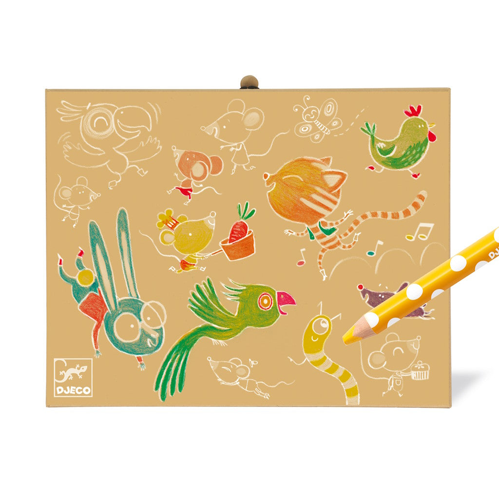 Boite de Couleurs pour les Petits Djeco