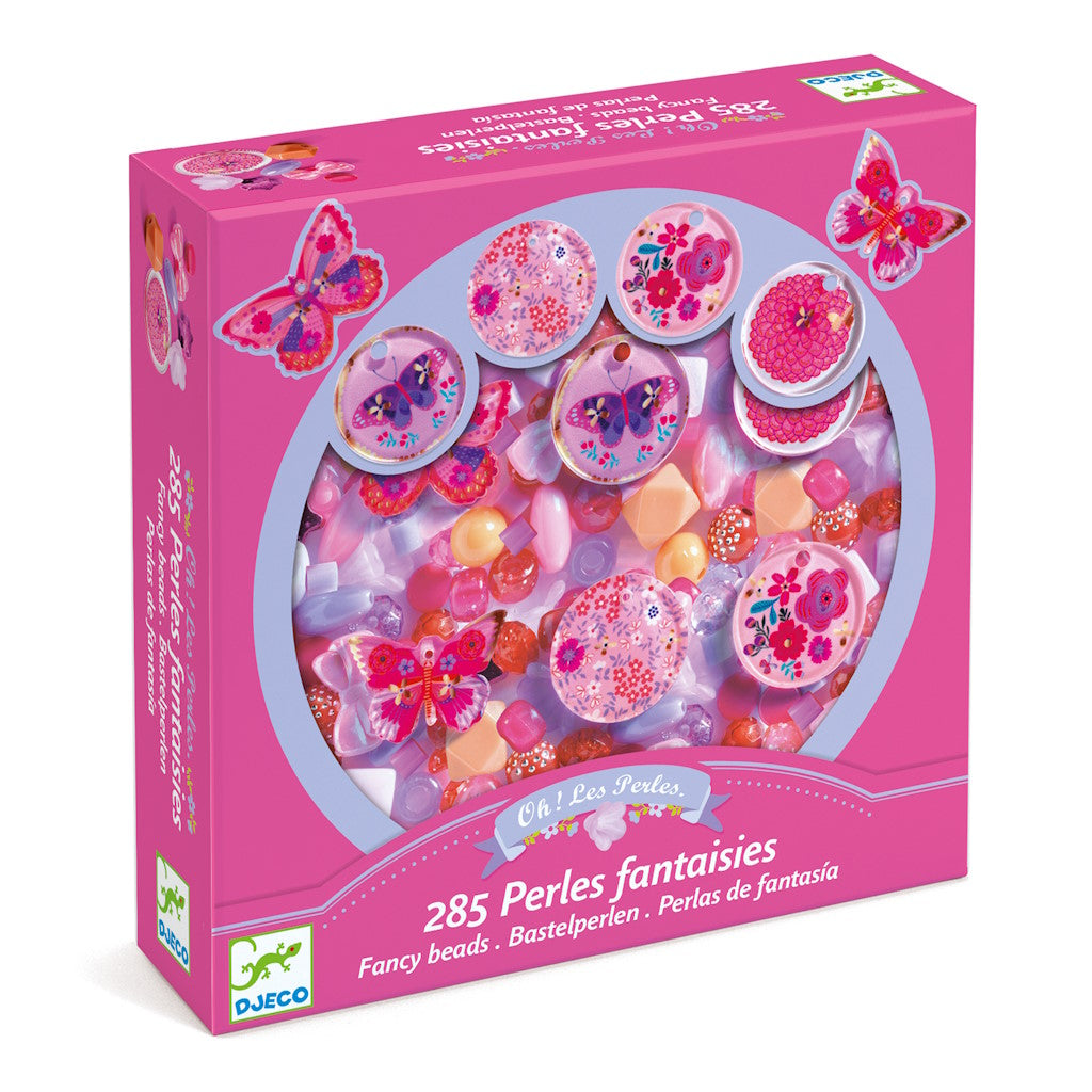 Coffret Perles acrylique Papillons Djeco