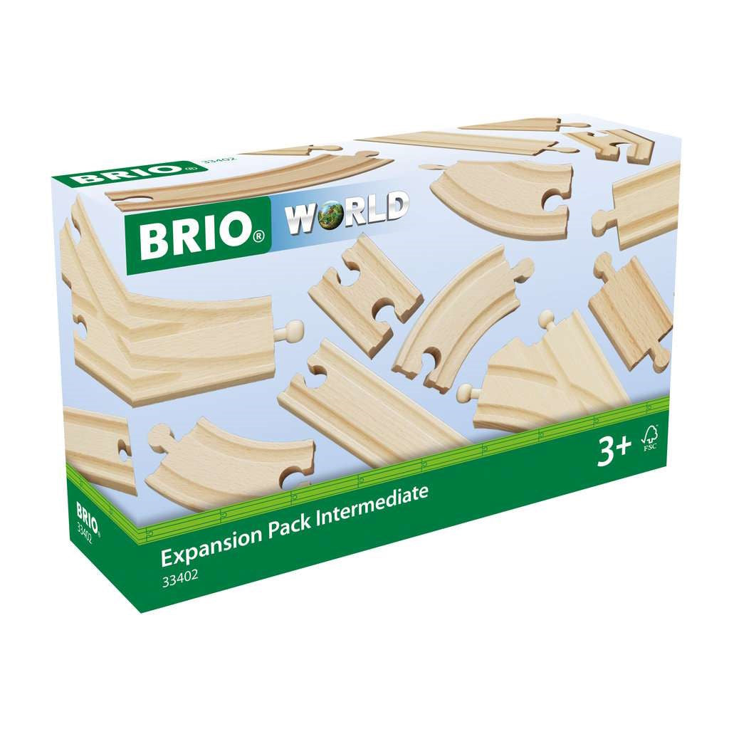 Coffret Intermédiaire Débutants 16 Rails Brio