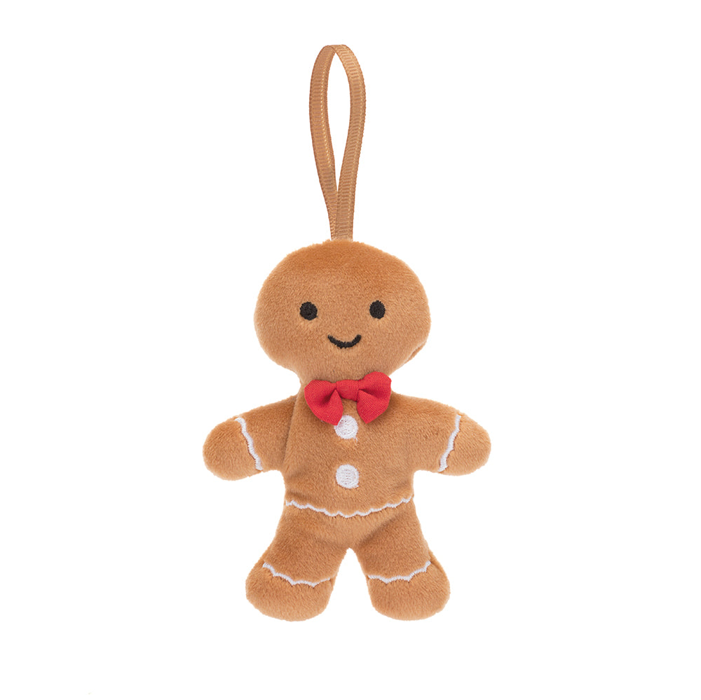 Peluche Décoration Festive Folly Gingerbread Fred Jellycat