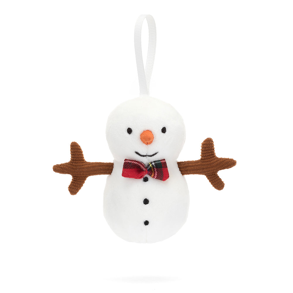 Peluche Décoration Festive Folly Snowman Jellycat