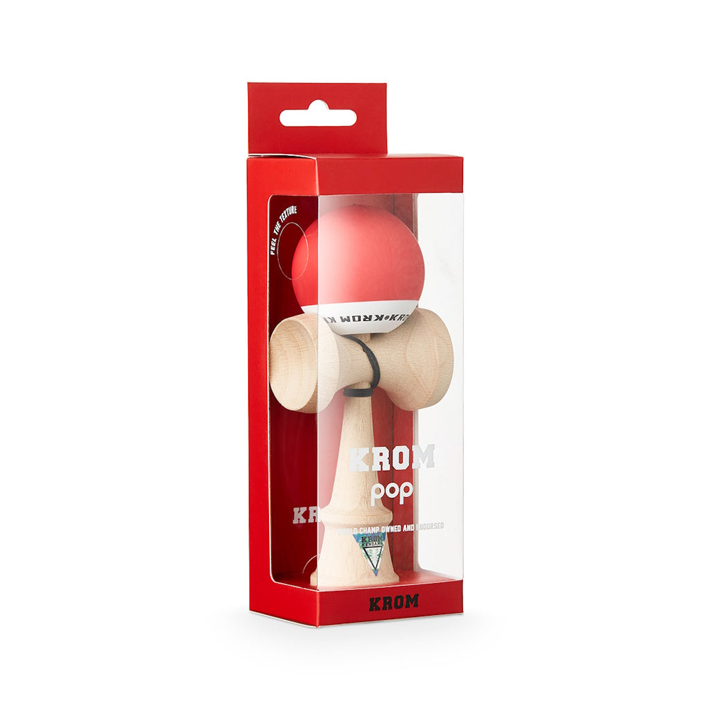 Kendama KROM POP Rubber Rouge