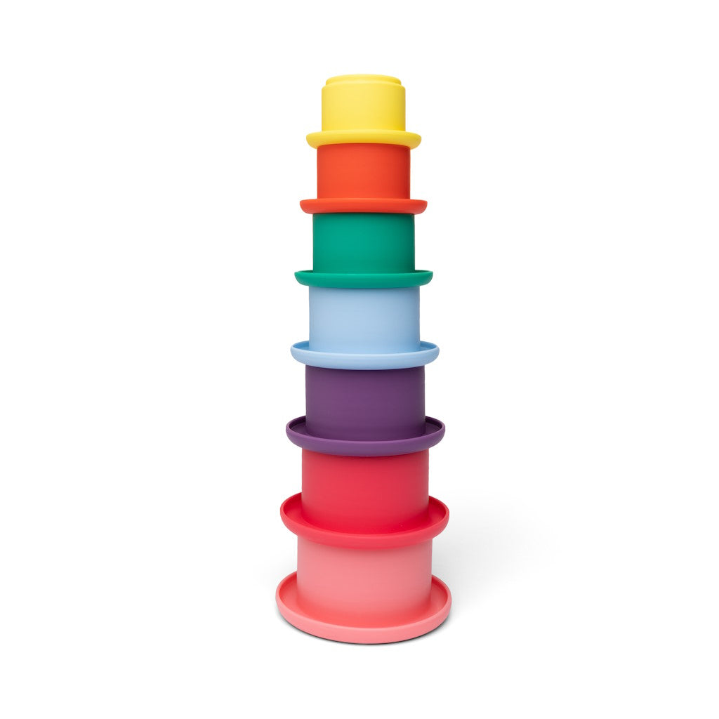 Seaux Silicone Gigognes Couleurs Vives Little L