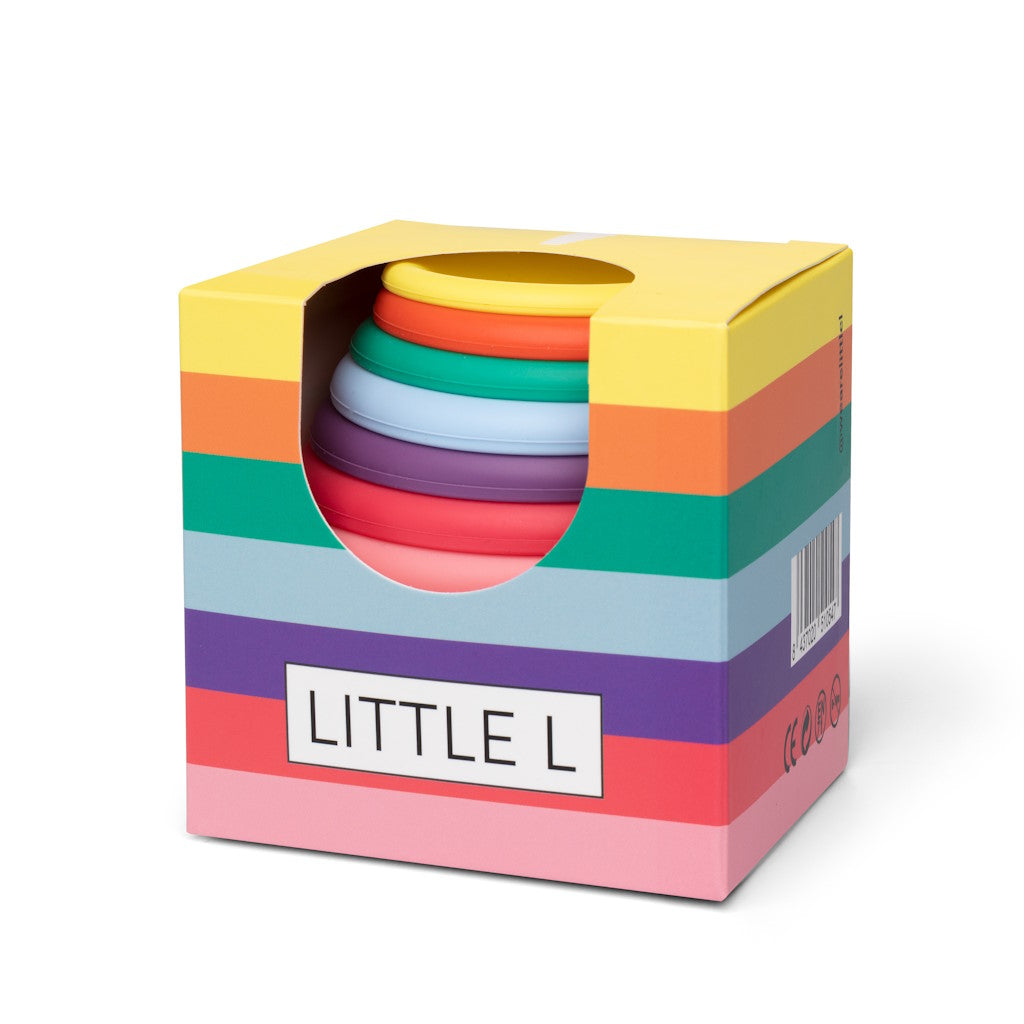Seaux Silicone Gigognes Couleurs Vives Little L
