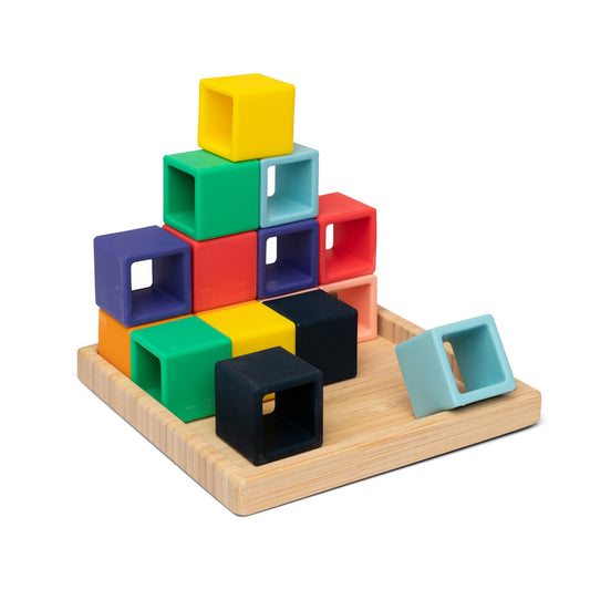 Cubes Silicone Couleurs Vives Little L