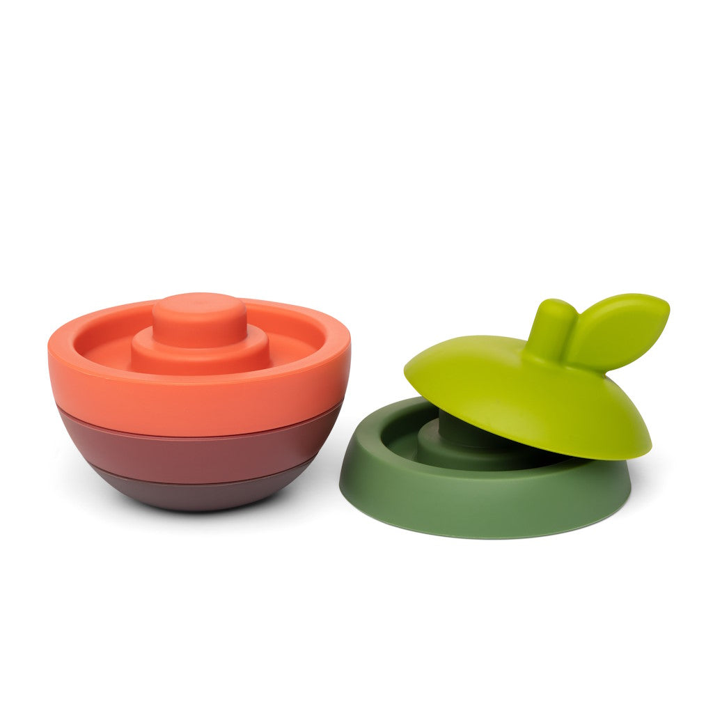 Pomme Silicone Verts et Rouges Little L