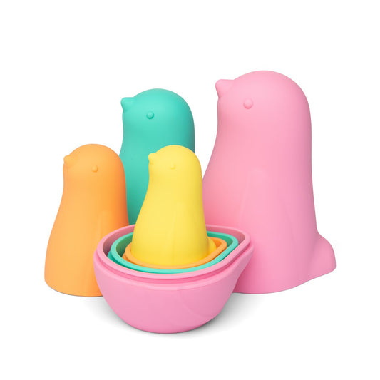 Oiseaux Gigognes Silicone Couleurs Pastel Little L