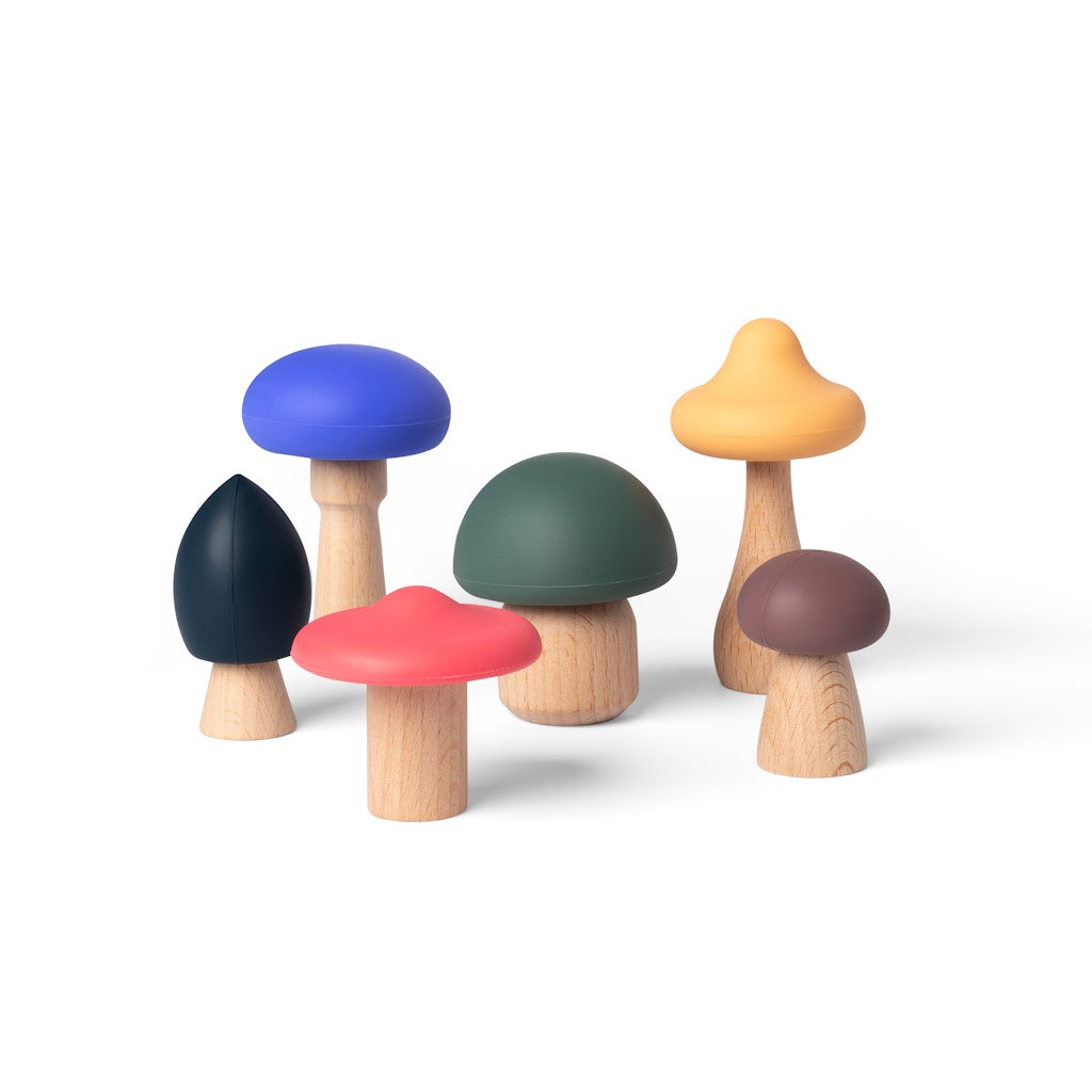 Champignons Multicolores à assembler Little L