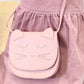 Mina Le Sac bandoulière Chat Rose