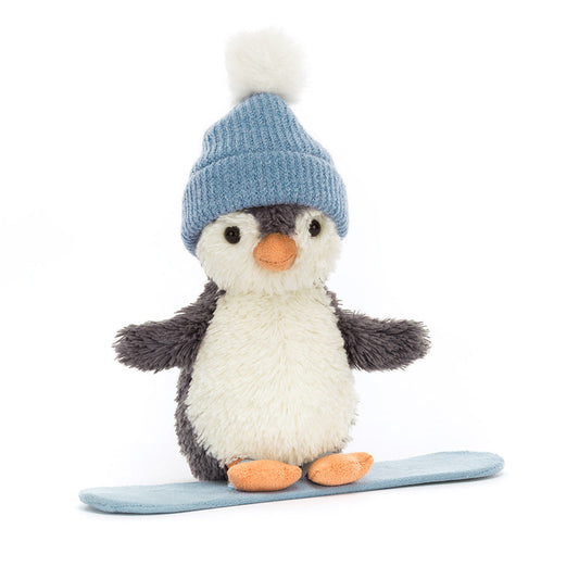 Peluche Peanut Penguin Snowboarding Jellycat