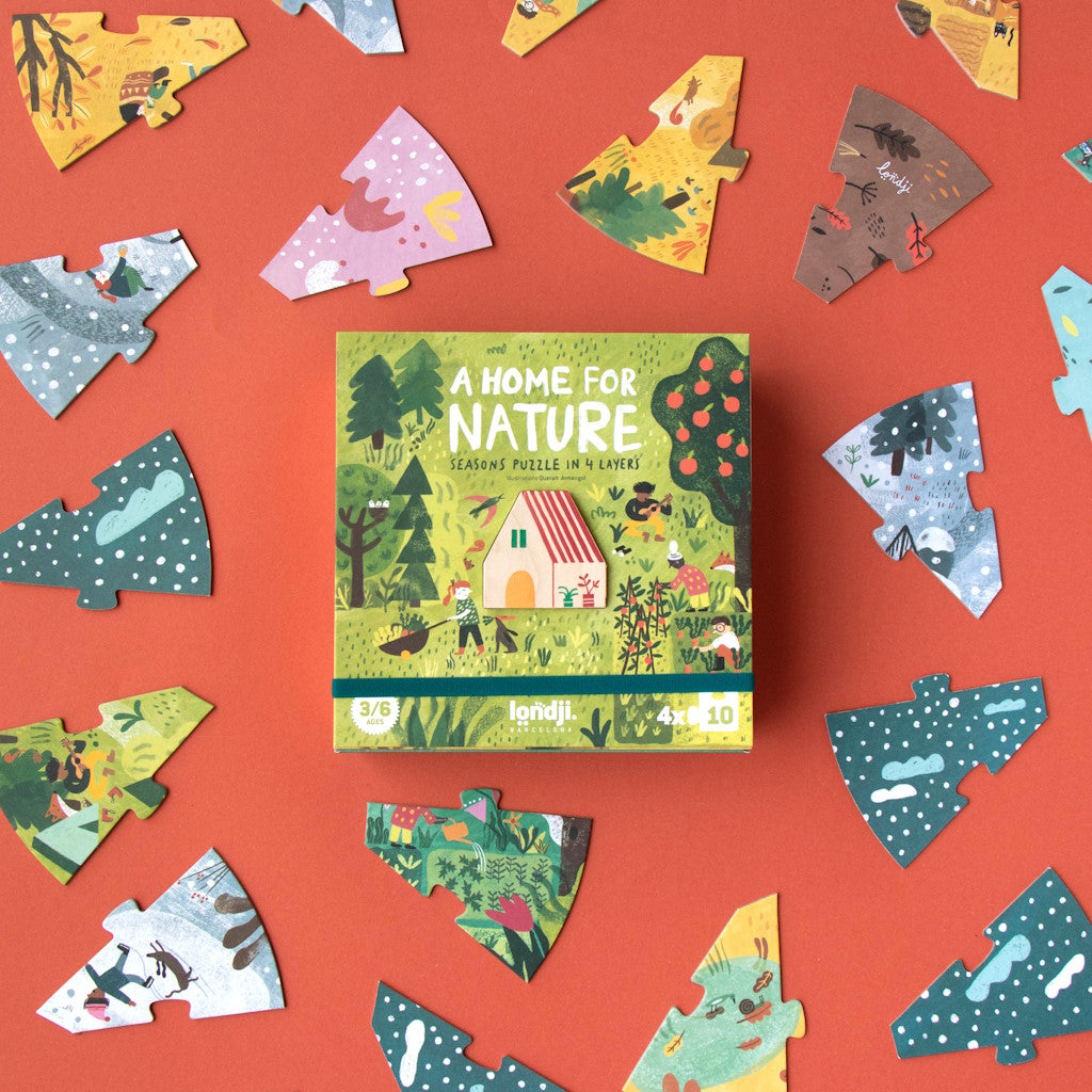 Puzzle A Home for Nature 4x10 pièces