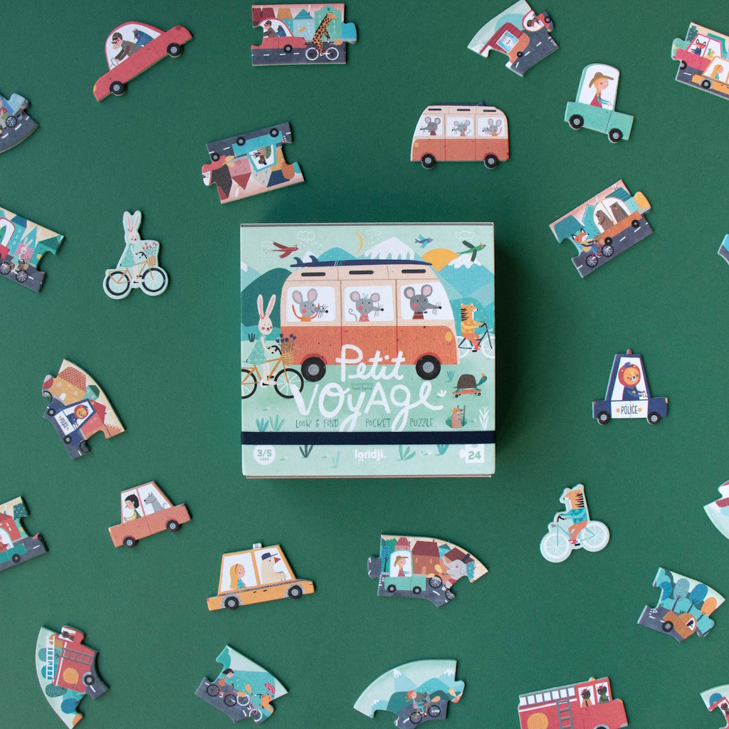 Pocket Puzzle Petit Voyage 24 pièces