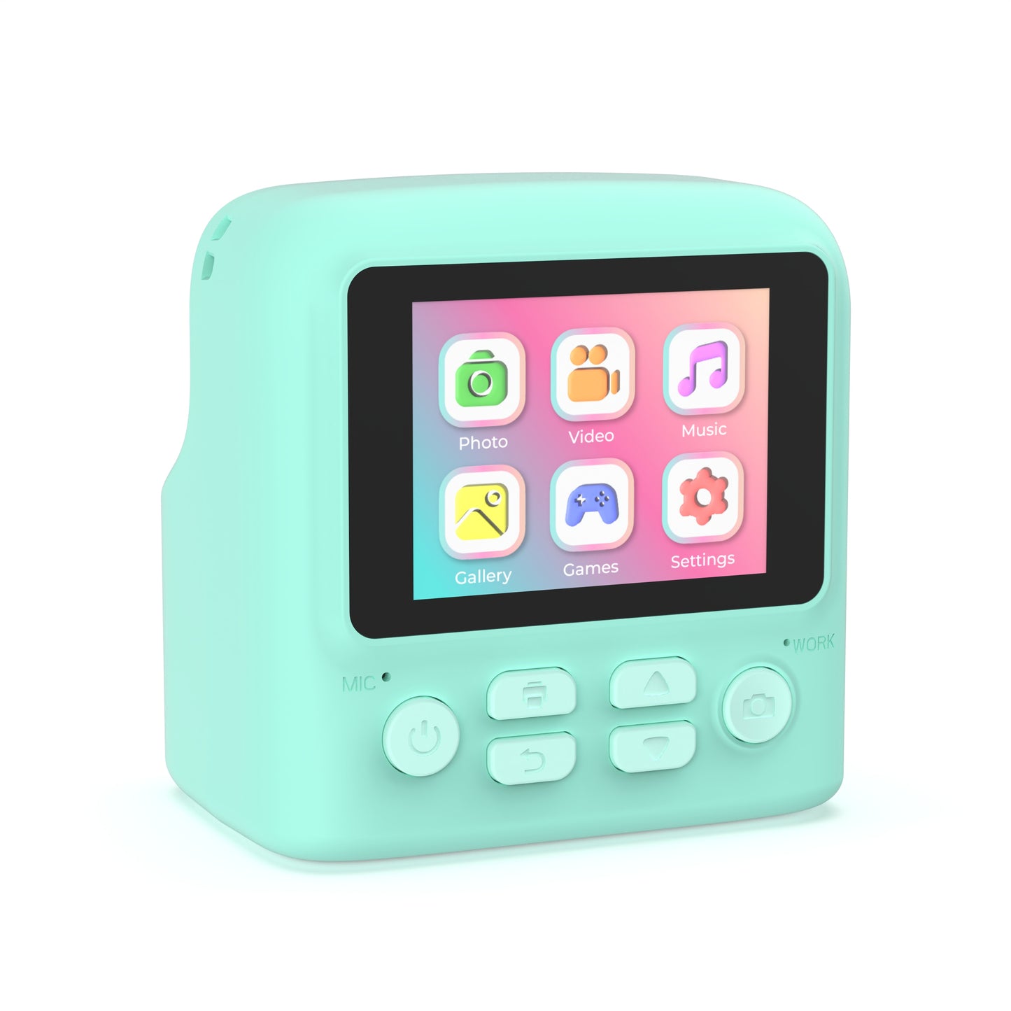 Appareil Photo Imprimante Pixiprint Turquoise