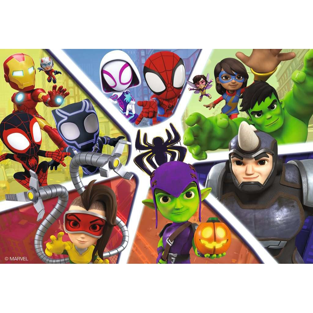 Puzzle Spidey (2x24 pièces)