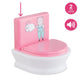Toilettes interactives pour poupons 30 et 36 cm