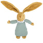 Lapin Nid d'Ange Doudou Musical Coton Bio Céladon