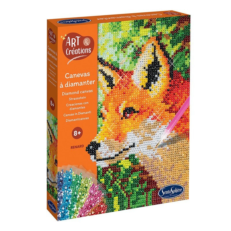 Canevas à diamanter Renard SentoSphère