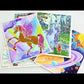 Aquarellum Cerfs Enchantés