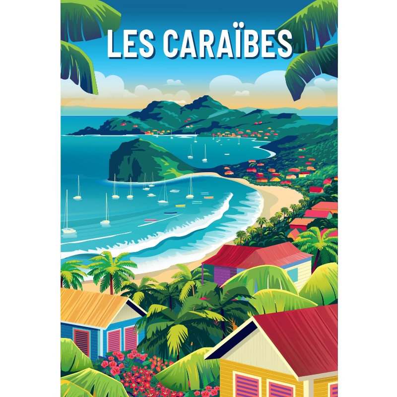 Puzzle 500 pièces Les Caraïbes