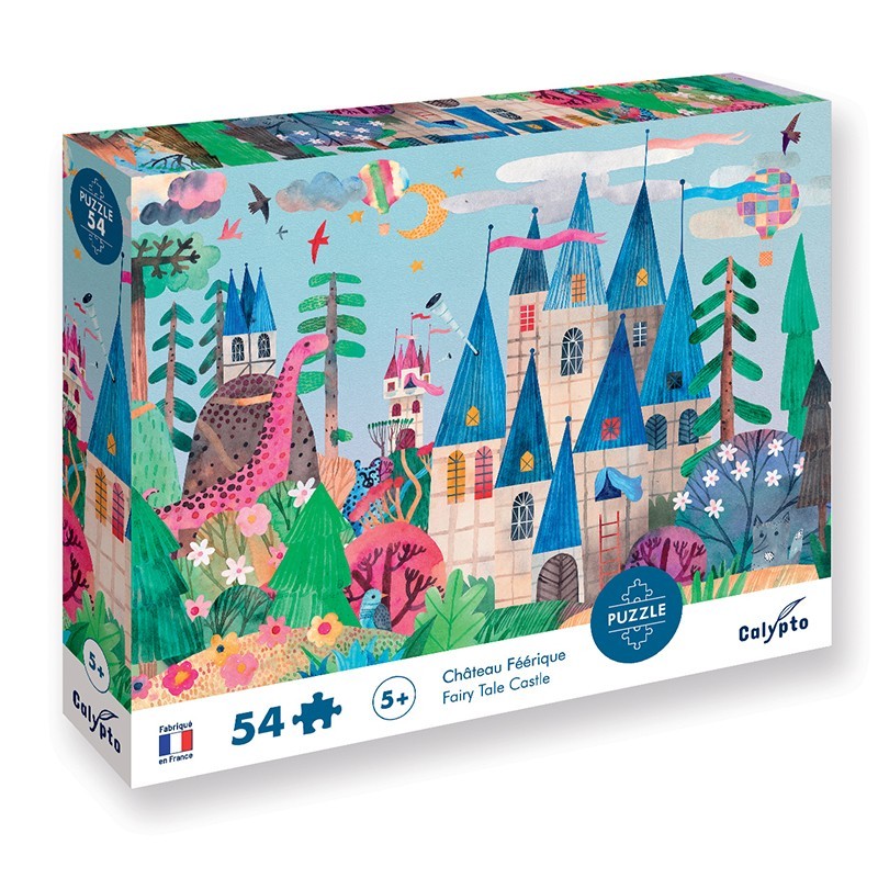 Puzzle 54 pièces Château Féérique Calypto