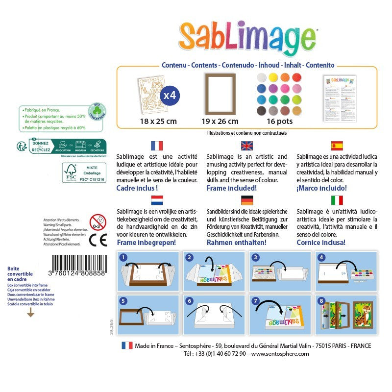 Sablimage Animaux Joueurs