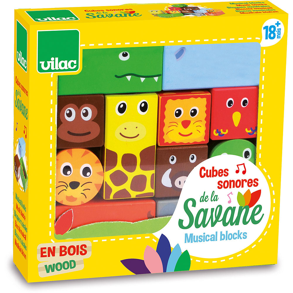 Cubes sonores de la Savane