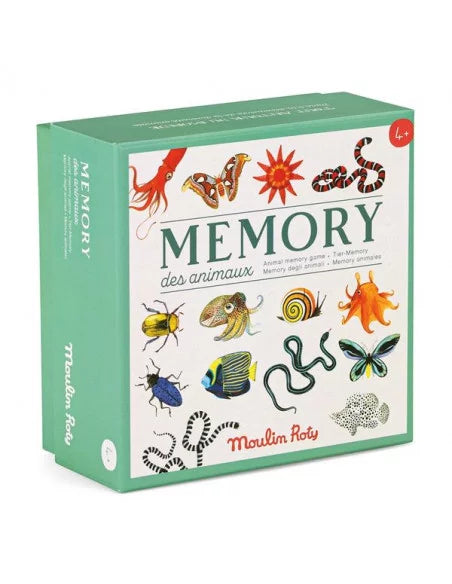 Mémory des animaux Tout autour du monde