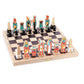 Jeu d'échecs hiéroglyphes avec le Musée du Louvre