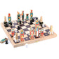 Jeu d'échecs hiéroglyphes avec le Musée du Louvre