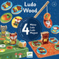 Jeux LudoWood : 4 jeux