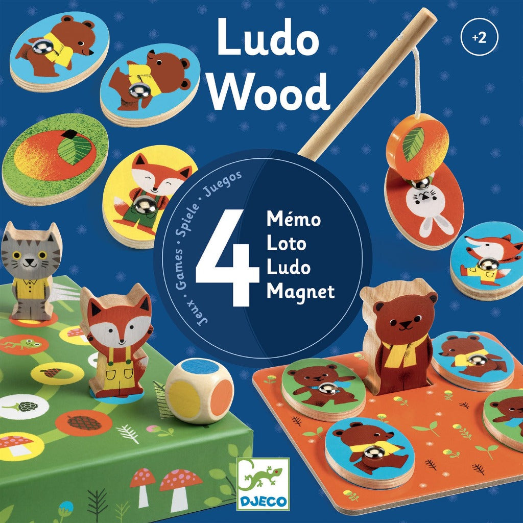 Jeux LudoWood : 4 jeux