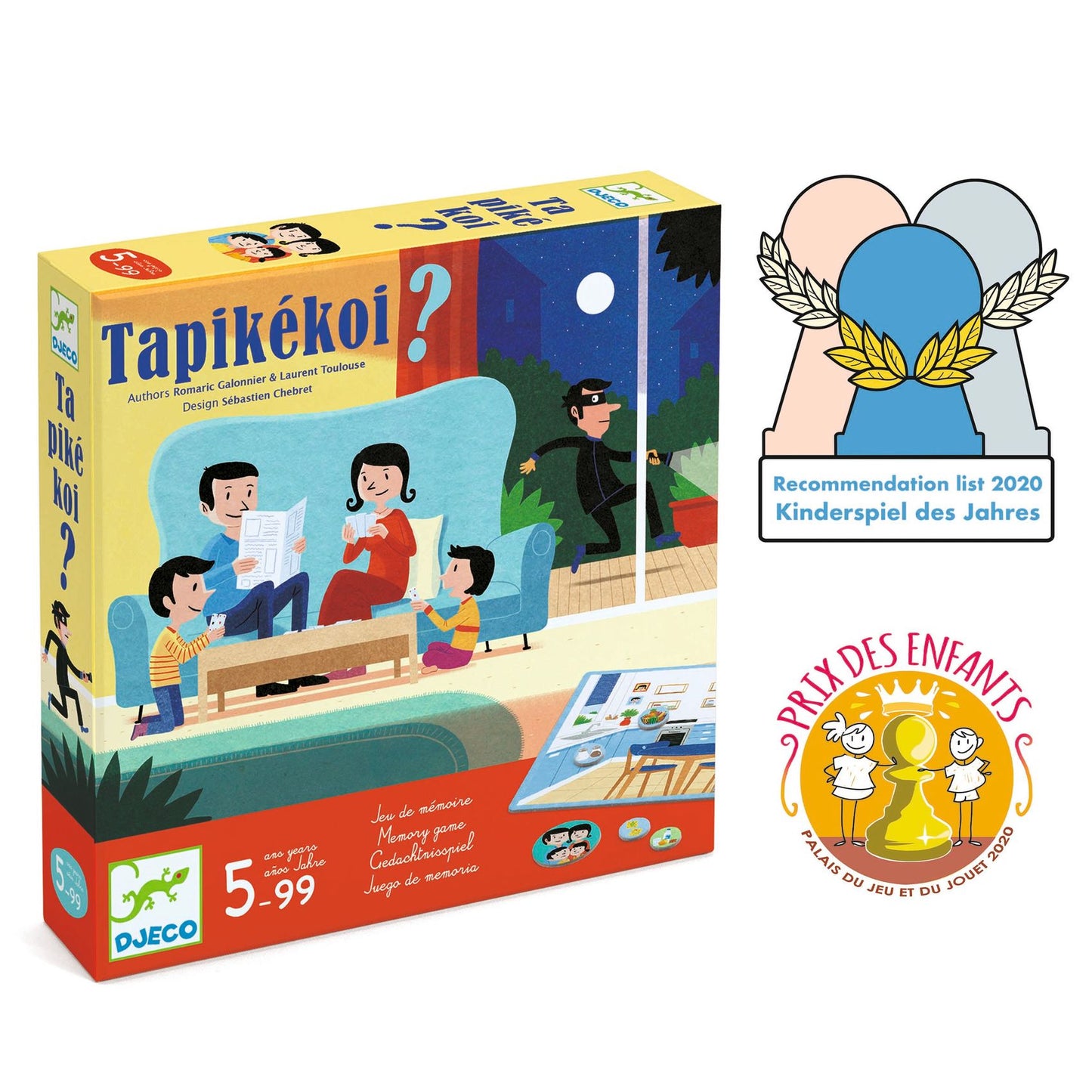 Jeu de mémoire Tapikékoi
