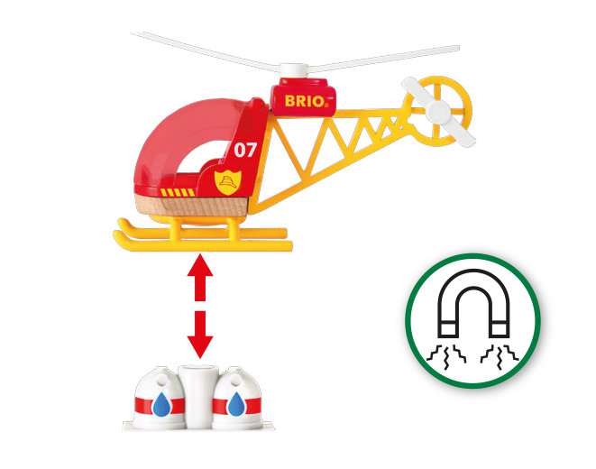 Hélicoptère des Pompiers Brio